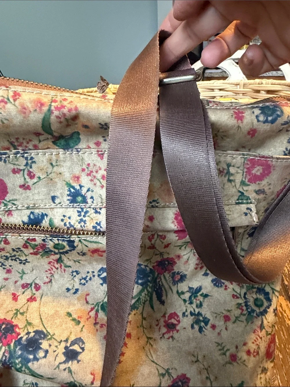 Patricia Nash Carmini Crossbody antique floral bag
